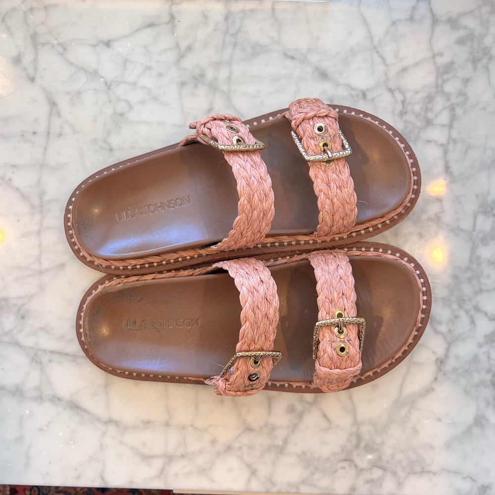 Ulla Johnson chunky Braided Sandals